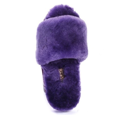 Купить UGG Fluff Slide Slippers Purple