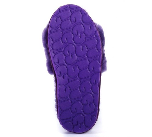 Купить UGG Fluff Slide Slippers Purple