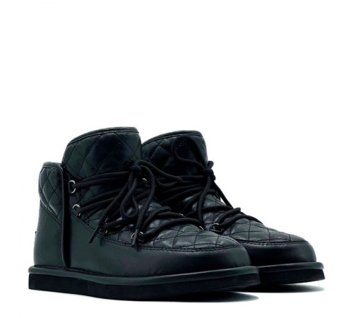 Купить UGG Lodge Mini Leather Black