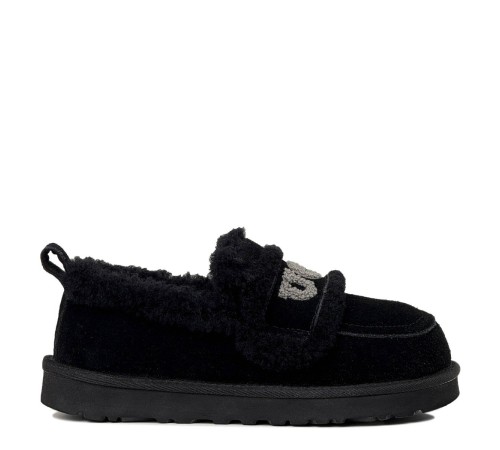 Купить UGG Classic Fat Ding Slip On Black