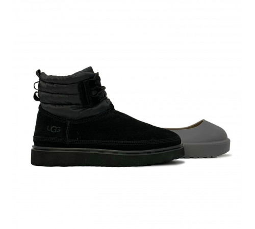 Купить UGG Mens Classic Mini Lace-Up - Black