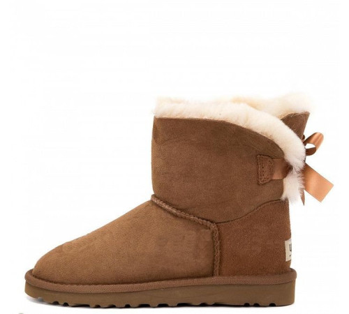 Купить UGG Bailey Bow Mini Chestnut