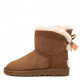 Купить UGG Bailey Bow Mini Chestnut