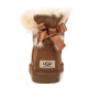 Купить UGG Bailey Bow Mini Chestnut