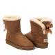 Купить UGG Bailey Bow Mini Chestnut
