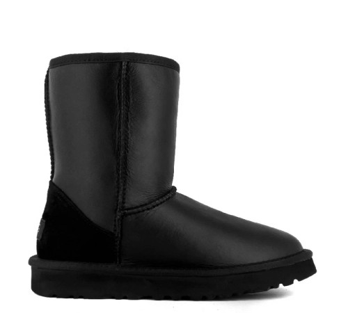 Купить UGG Mens Classic Short Metallic Black