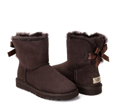 Купить UGG Bailey Bow Mini Chocolate