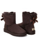 Купить UGG Bailey Bow Mini Chocolate