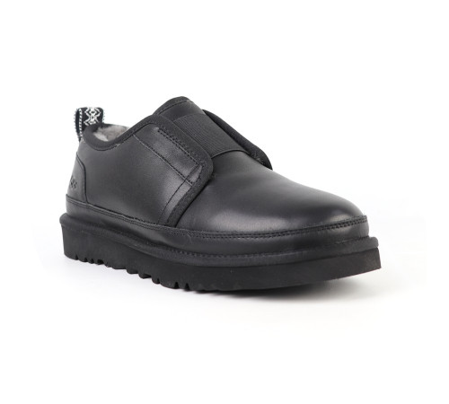 Купить UGG Mens Slippers Flex Leather Black