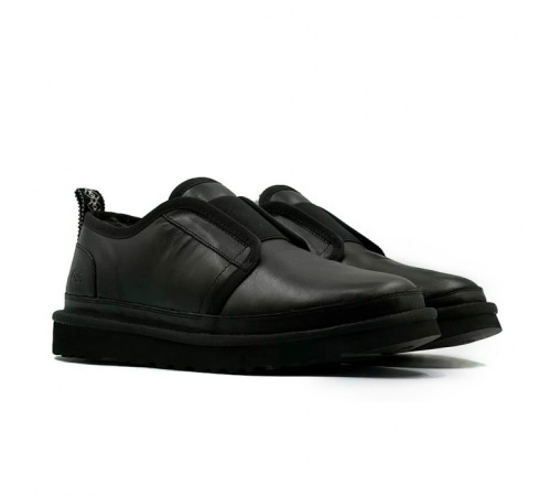 Купить UGG Mens Slippers Flex Leather Black