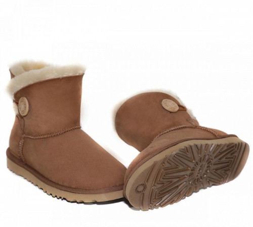Купить UGG Mini Bailey Button II Chestnut