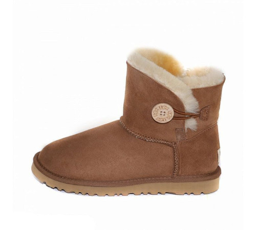 Купить UGG Mini Bailey Button II Chestnut