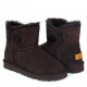 Купить UGG Mini Bailey Button II Chocolate