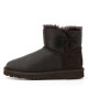 Купить UGG Mini Bailey Button Metallic Chocolate
