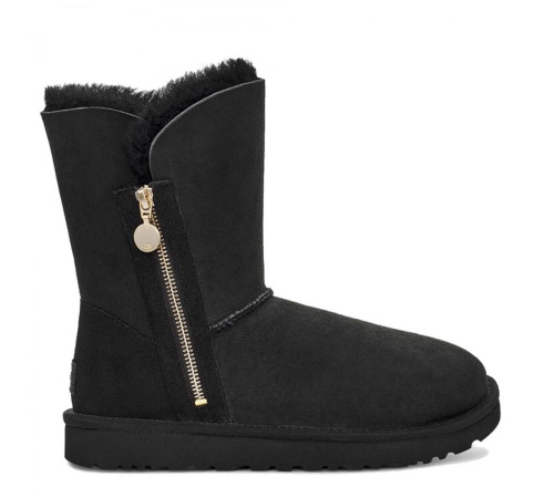 Купить UGG Bailey Zip Short Black
