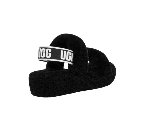 Купить UGG Oh Yeah Slide Black Купить UGG Oh Yeah Slide Black