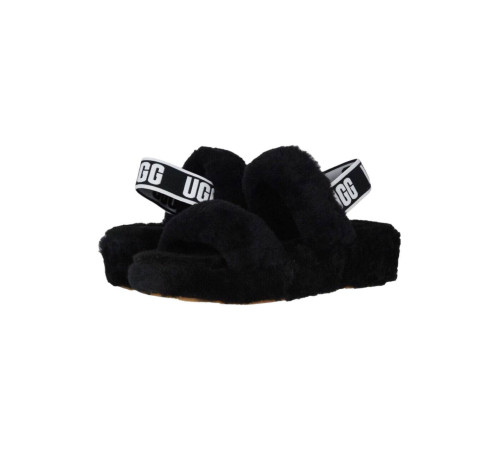 Купить UGG Oh Yeah Slide Black Купить UGG Oh Yeah Slide Black