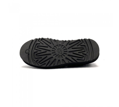 Купить UGG Stitch Slip Leather Black