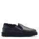 Купить UGG Stitch Slip Leather Black