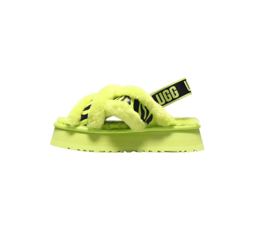 Купить UGG W Disco Cross Slide Animalia Key Lime Купить UGG W Disco Cross Slide Animalia Key Lime