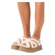 Купить UGG W Disco Cross Slide Chestnut