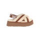 Купить UGG W Disco Cross Slide Chestnut