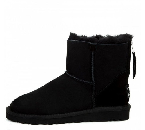Купить UGG Zip Mini Black Купить UGG Zip Mini Black