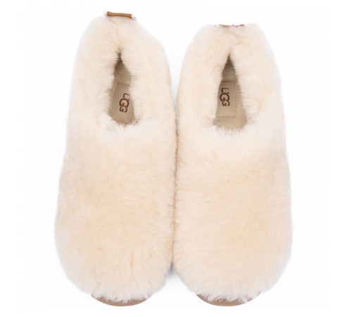 Купить Ugg Hailey Fluff Slippers Natural