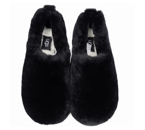 Купить Ugg Hailey Fluff Slippers Black