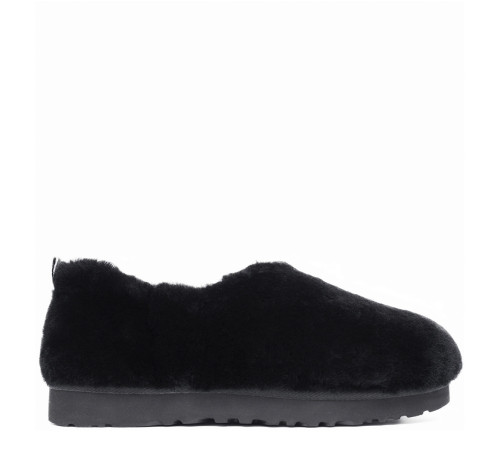 Купить Ugg Hailey Fluff Slippers Black