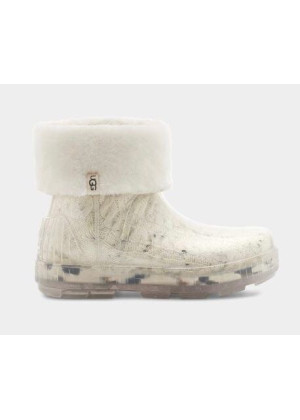 UGG Drizlita Clear Boot White