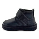 Купить UGG Kids Neumel Snapback Leather Black