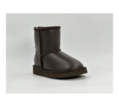 Купить UGG Kids Zip Metallic Chocolate