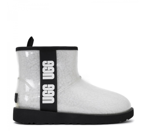 Купить UGG Classic Clear Mini White Black