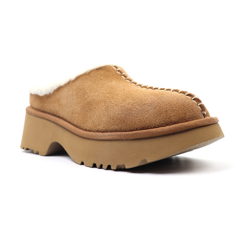 Купить UGG New Heights Cozy Clog Chestnut