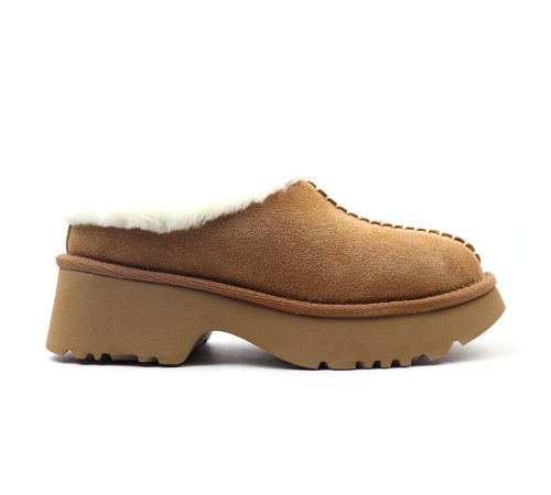 Купить UGG New Heights Cozy Clog Chestnut