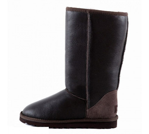 Купить UGG Classic Tall Metallic Chocolate