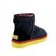 Купить UGG Classic Mini II Black-Yellow