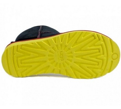 Купить UGG Classic Mini II Black-Yellow