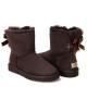 Купить UGG Bailey Bow Mini Chocolate