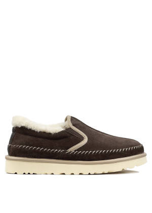 UGG Mens Stitch Slip On Chocolate