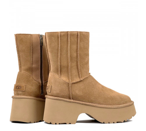 Купить UGG Classic Twin Seam New Heights Chestnut