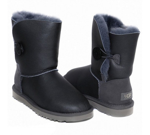 Купить UGG Bailey Button Metallic Grey