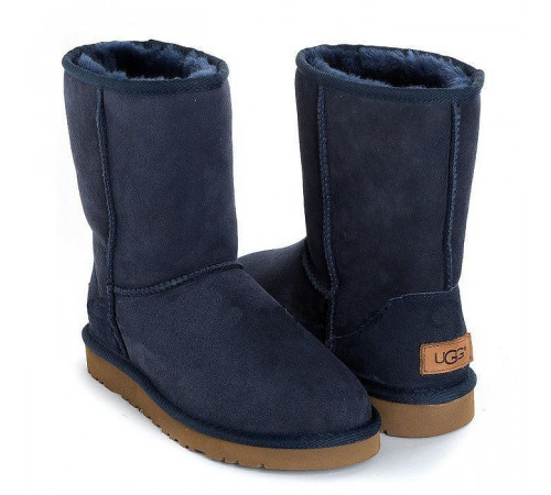 Купить UGG Classic Short II Navy