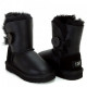 Купить UGG Kids Bailey Button Metallic Black