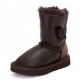 Купить UGG Kids Bailey Button Metallic Chocolate