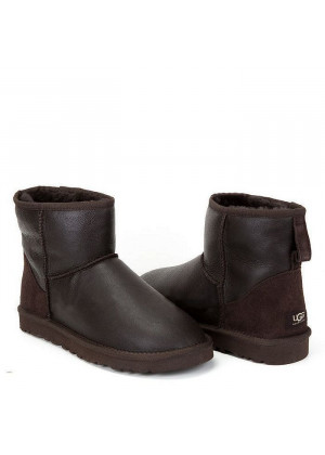 UGG Mens Classic Mini Metallic Chocolate