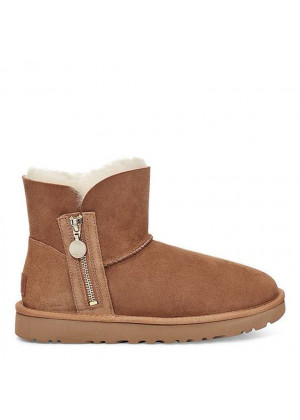 UGG Bailey Zip Mini Chestnut