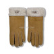 Купить UGG Перчатки Замшевые Женские Коричневые