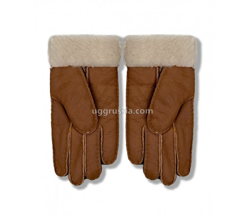 Купить UGG Перчатки Кожаные Женские Коричневые Купить UGG Перчатки Кожаные Женские Коричневые